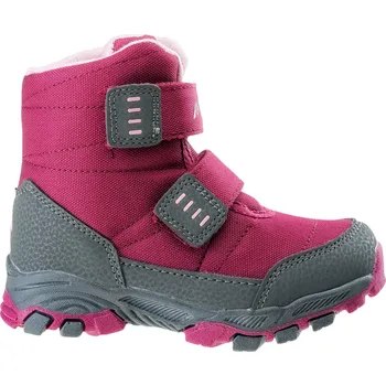 Chlapecká zimní obuv Dětské Zimní boty MARTES MUNIVAK KIDS 30526-RO/MID GR/PINK – Vínová 22
