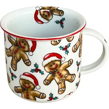 Stolování Hrnek 380ml TINA - PERNÍČEK vánoční, čes.porcelán