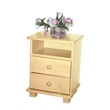 Noční stolek Dřevěný noční stolek JULIA borovice masiv