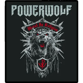 Nášivka nášivka na záda, zádovka Powerwolf - Metal Is Religion III
