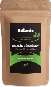 Přírodní produkt Botanic Kozlík lékařský extrakt 10:1 20 g