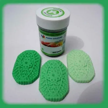 Mentolově zelená - gelová barva FC