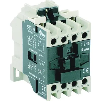 Stykač EPM C17.10 220V / 60Hz stykač 3-pólový kont. hlavní 3NO, pomocné 1NO 220 V *111160843000
