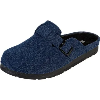 Pánské pantofle Buxa Pánské plstěné pantofle BZ455 - Tmavě modrá Velikost: 45