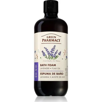 Koupelová pěna Green Pharmacy Lavender & Linseed Oil Bath Foam pěna do koupele s levandulí 500 ml