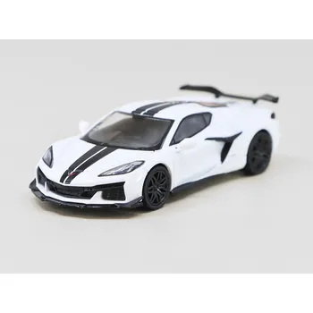 autíčko Chevrolet Corvette Z06 2023 RHD 1:64 - MiniGT Chevrolet Corvette Z 06 2023 - kovový model auta 1/64