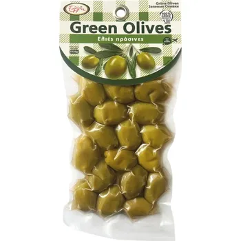 Hotové jídlo Olivy zelené 150g Chalkidiki obří s peckou 5511