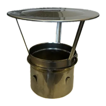 Komín CS-Adaptér se stříškou 160