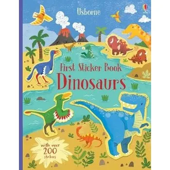 První čtění First Sticker Book Dinosaurs - Watson, Hannah (EDITOR)