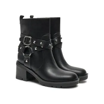 Dámské kozačky Polokozačky Guess Jhina FLFJHI ELE10 Černá 36