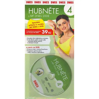 DVD film Hubněte s MF Dnes 2008 - 4 - DVD