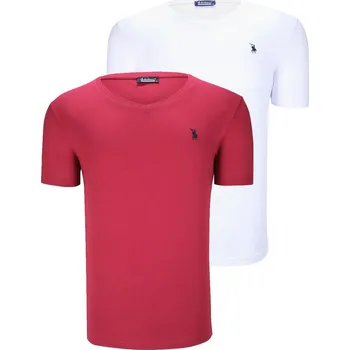 Pánské tričko dewberry dewberry bílá | fuchsiová 2266625