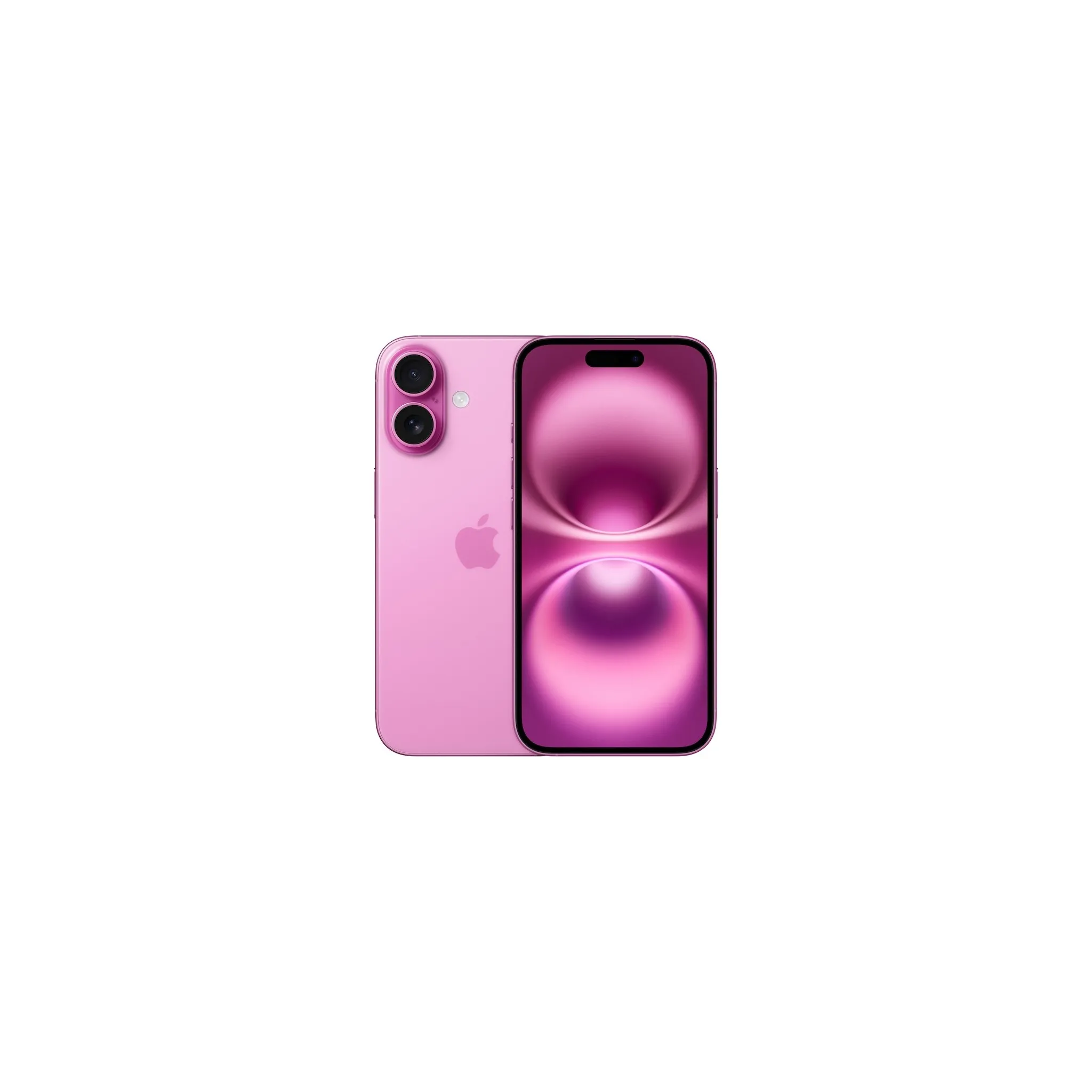 Fotografie 1 - Mobilní telefon Apple iPhone 16 128 GB růžový
