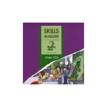 Anglický jazyk Skills Builder for Young Learners Flyers 2 - Class CDs (2)