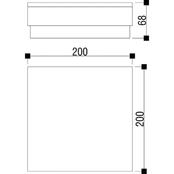 Venkovní osvětlení Deko-Light LED zapuštěné podlahové svítidlo Tabit, 20 x 20 cm, pochozí šedá, průhledná LED 3,7 W celkem - Doprava zdarma