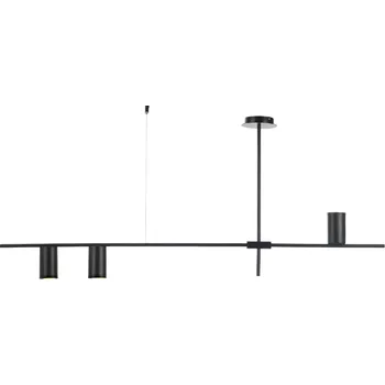 ACA DECOR Závěsné svítidlo ARISTO max. 3x35W/GU10/230V/IP20, černé