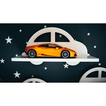 police Vingo Polička auto - bílá Rozměry (cm): rozměry (cm);40x11,8, v. 22 levá