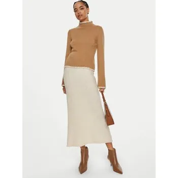 Dámský svetr Luisa Spagnoli Rolák Monet 58404 Hnědá Regular Fit XL