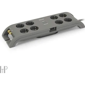 Příslušenství pro gramofon Philips SPN5085B/10 - Přepěťová ochrana / 8 zásuvek