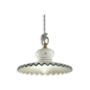 Ferroluce Závěsné vintage svítidlo ROMA, ∅ 23 cm, 1xE27