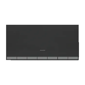 vypínač Simon 100 10001020-238 Kryt stmívače černá matná