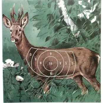 Terč na sportovní střelbu Terč vzduchovka srnec 100ks