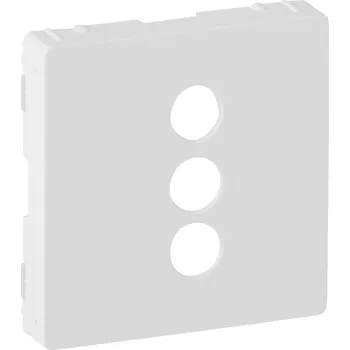 vypínač Valena LIFE kryt zásuvky 3 X RCA barva bílá *754720 Legrand