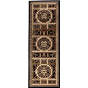 Hanse Home Běhoun Herat 105989 Black Cream Rozměry koberců: 80x240