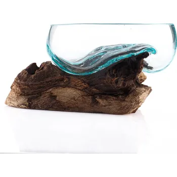 Mísa sklo s kořenem mini 02