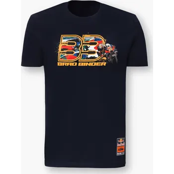 Pánské tričko KTM Red Bull fanouškovské triko Brad Binder MotoGP XXL