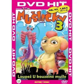 DVD film Mušličky 3 - DVD