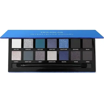 Oční stíny Douglas Collection - Make-Up Interstellar Smokey Eyeshadow Palette Paletky očních stínů 17.6 g Černá dámské