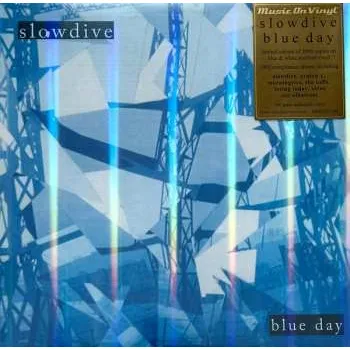 Zahraniční hudba LP Slowdive: Blue Day CLR | LTD 2024 Coloured 1LP Blue & White Marbled 180g Rainbow Laminate Jacket Vinyl Limited Edition