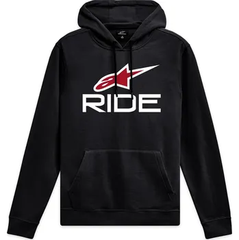 Pánská mikina Mikina ride 4.0, alpinestars (černá/bílá/červená, vel. xl)
