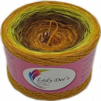 Příze Hippie Lady Gitta 4n-570m (Lady Dee's Hippie lady Gitta)