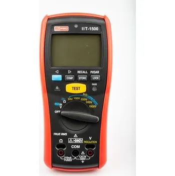 Tester izolace Tester izolace 20GΩ 1000V, číslo modelu: IIT1500 RS PRO