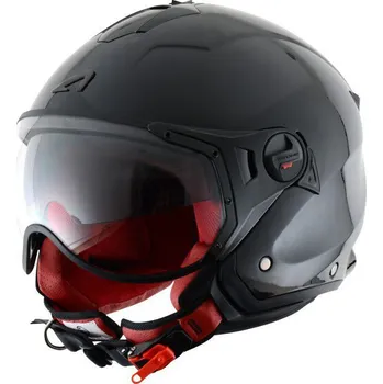 Helma na motorku Astone Minijet Sport černá M