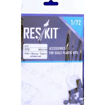 Plastikový model Reskit 1/72 F4D-1 Skyray Type 2 - wheels (TAM,AIRF)