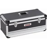 Organizér - Hliníkový kufr s 1 zásuvkou na nářadí KREATOR KRT640603B - 620x300x255mm, 5.9kg, černý
