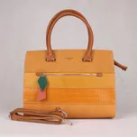 Velká žlutá kabelka do ruky David Jones 6241-2 na A4