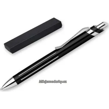 Černé kuličkové pero Viola v papírové krabičce