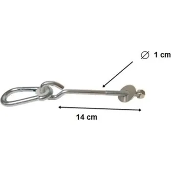 Doplněk pro dětské hřiště Houpačkový hák typ O 140mm