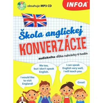 Cizojazyčná kniha Audiokniha - Škola anglickej konverzácie + MP3 CD (slovenská verzia) - Anna Schneider