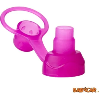 dětská jídelní sada CHOOMEE SIP´N náustek na výživu z kapsičky Fialová