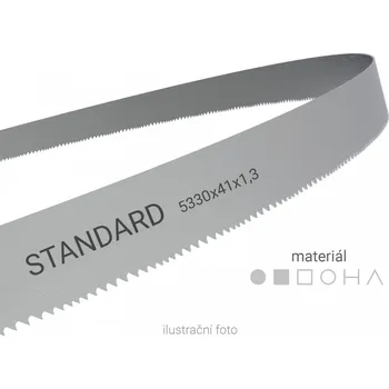 Pilový pás Pilový pás Wikus STANDARD 5330x41x1,3mm (pro PMS 460/600 HAD) 1,4-2