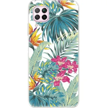 Pouzdro na mobilní telefon Odolné silikonové pouzdro iSaprio - Tropical White 03 - Huawei P40 Lite