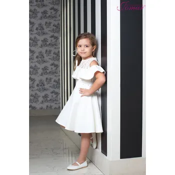 Dívčí šaty Dívčí šaty smetanové Jomar 857 K