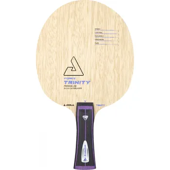 Pingpongová pálka JOOLA - VYZARYZ TRINITY Tvar držátka: ST - rovné, Váha (gr): 90