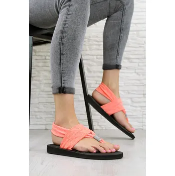 Dámské žabky Seastar Látkové žabky DD81P.OR Velikost: 36