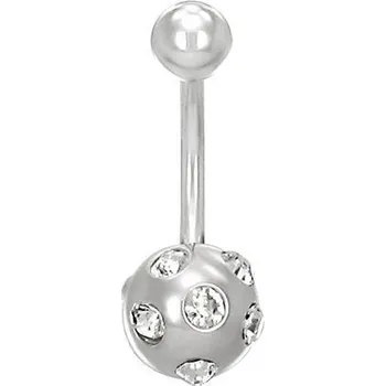 Piercing Piercing do pupíku s kamínky LQPC127